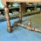 Bureau, table d'appoint 1 tiroir en bois clair