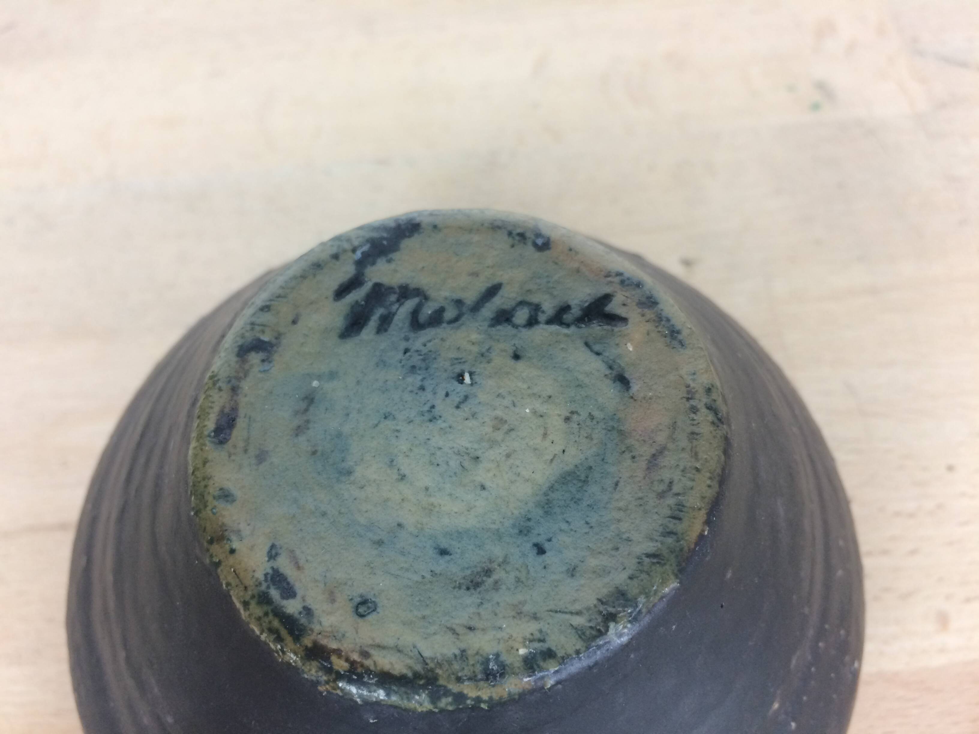 Scandinavian ceramic pocket emptier by Mobach