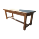 Solid oak farmhouse table