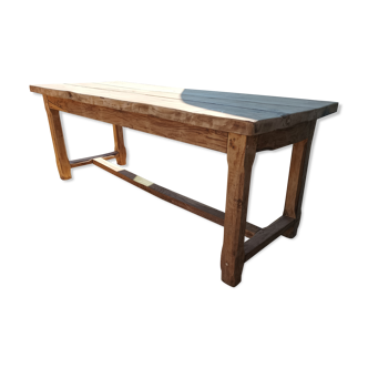 Solid oak farmhouse table