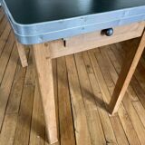 Farmhouse table with extensions