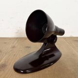 Vintage Midcentury Brown Bakelite Wall Light, 1950s