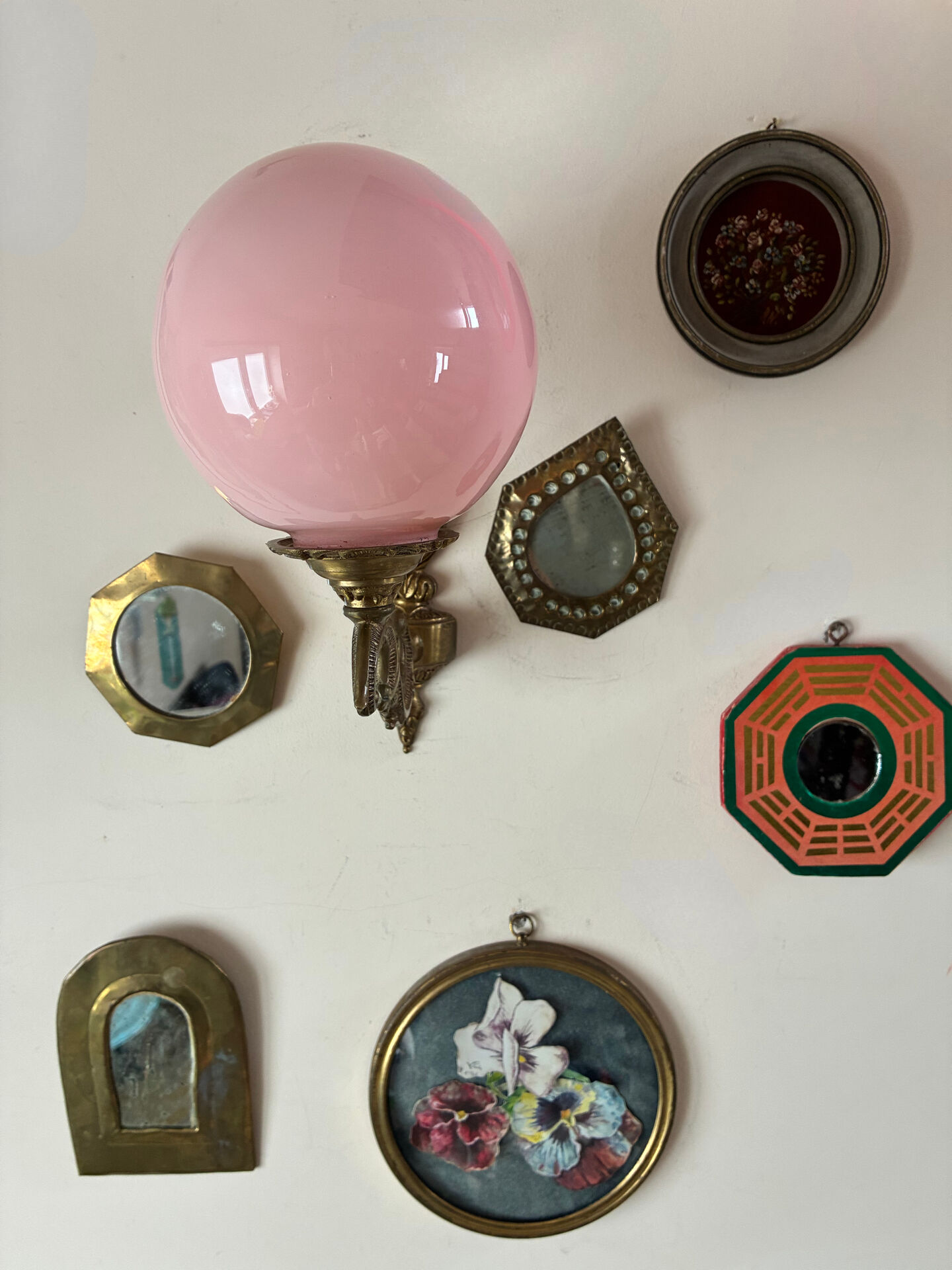 Pair of antique wall sconces