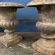 2 vases "Médicis" en fonte du XIXème