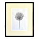 Drawing, work on paper by Claude Verdier framed, 1971