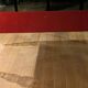 Table post-modern glass Italia POS02 red top