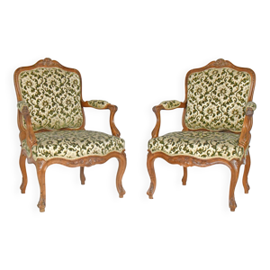 paire de fauteuils cabriolet