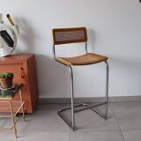 Breuer cane bar stool