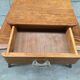 Pretty vintage compass-footbedside table from the 1960s