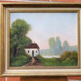Oil painting on canvas