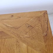table basse chêne massif Motif Parquet Aremberg du 19e