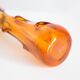 Artistic yellow glass vase from the mid-century, Tarnowiec, Sulczan, Europe, 1970s.