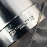 Christofle Vendôme silver-plated napkin ring – New in its box
