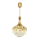 Glass Doria lamp, Germany 1970s