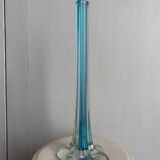 Turquoise blue soliflore vase