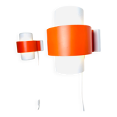 Curved Cylindrical Wall Lamps By J.J.M. Hoogervorst For Anvia Nederland, The Netherlands 1960S