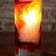 Mid-Century Table Lamp in Marble Glass, Czech, 1960s