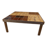 Magnificent coffee table by Roger Capron.