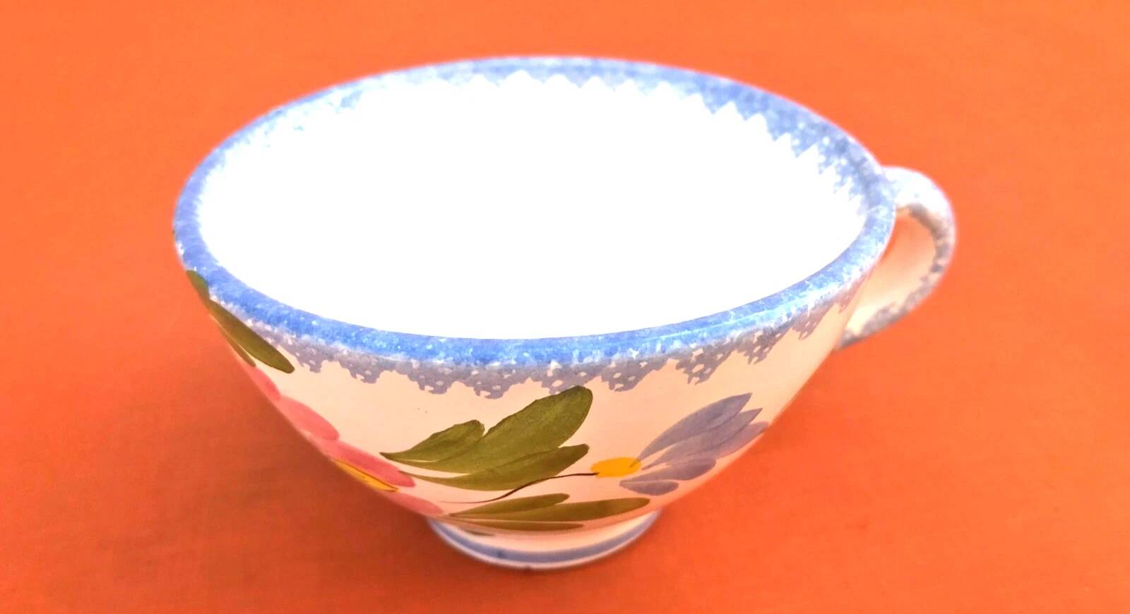 Cider bowl mug Quimper Keraluc France