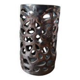 Bougeoir photophore ceramique design serax bronze doré