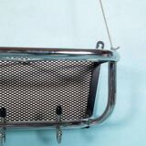 Minimalist metal coat rack from the 1970s