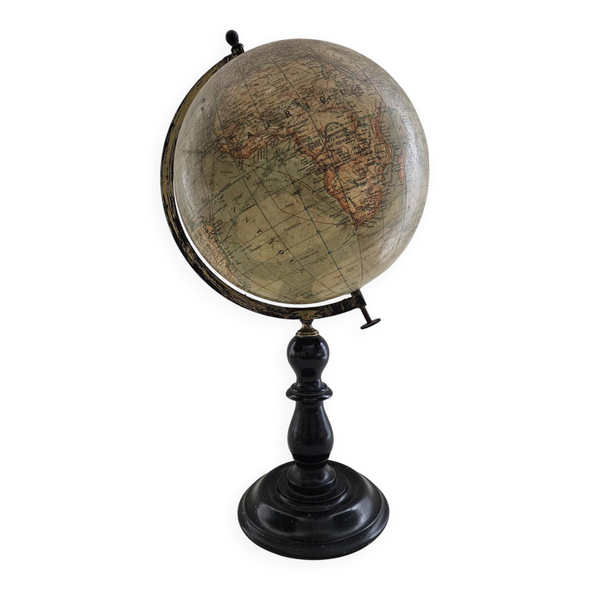 Globe terrestre Napoléon III