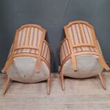 Paire de bergere style Louis XVI