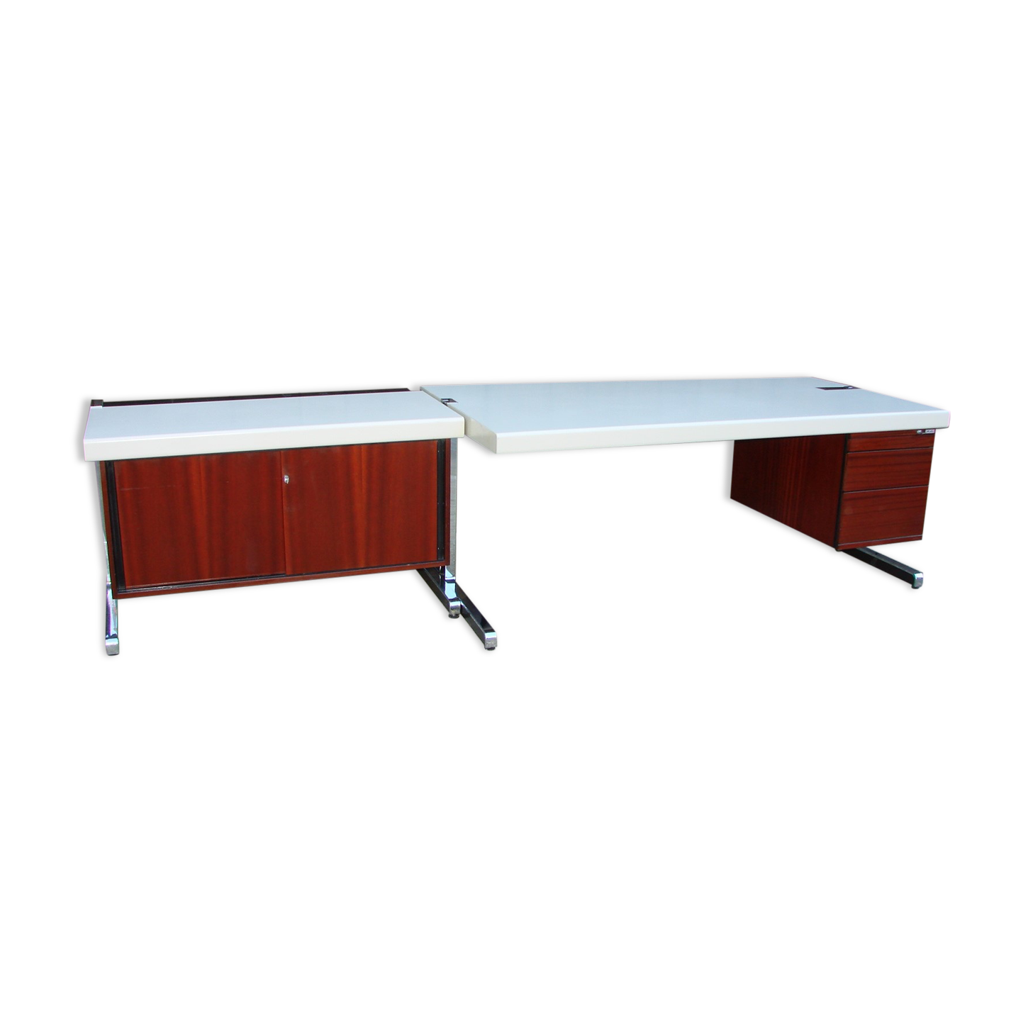 Alex Linder corner desk with extension
