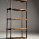 Faux bamboo bookcase
