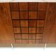 Unique vintage design sideboard made of rosewood with a bar section from the 1960s
