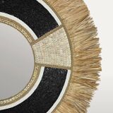 Bali handcrafted sun mirror
