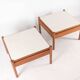 Paire de tables basses japonaises 