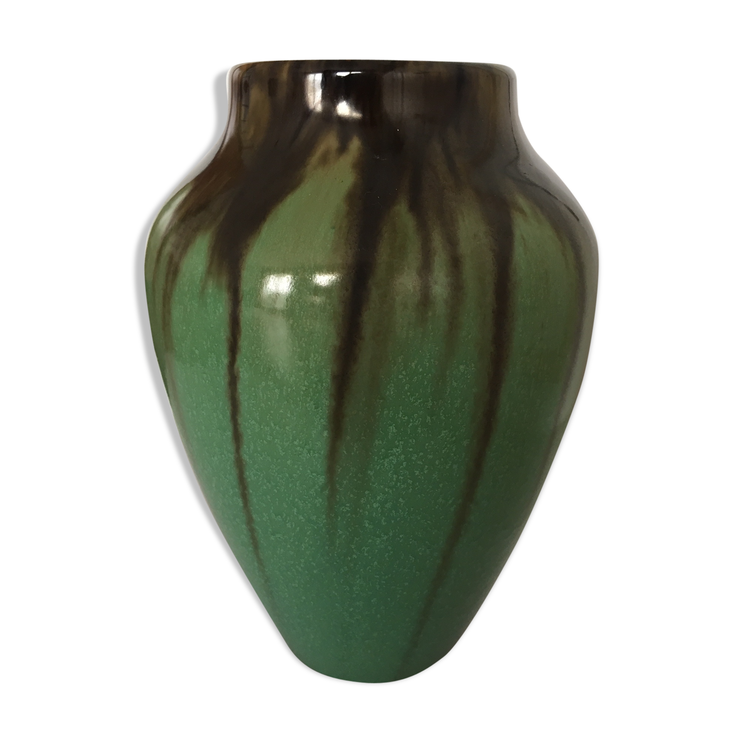 New flame Art stoneware vase