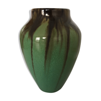 Vase en grès flammé art nouveau