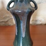 Glassed sandstone vase