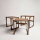 Scandinavian nesting coffee tables by R. Benett for G-Plan - 1970