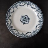 Set of 6 dessert plates Terre de Fer E. Bourgeois