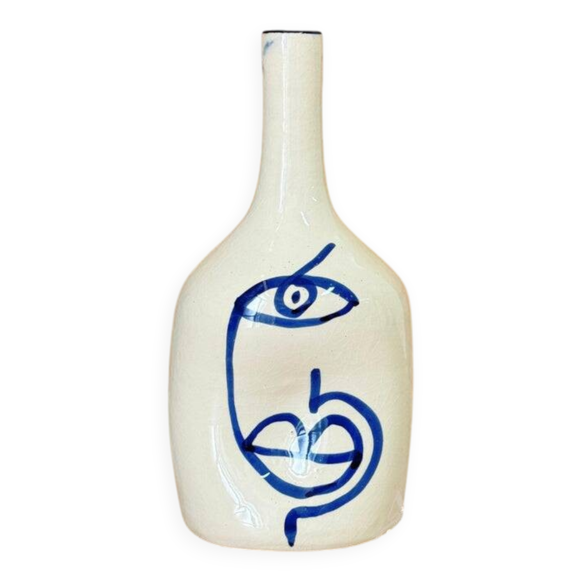 Ceramic bottle vase