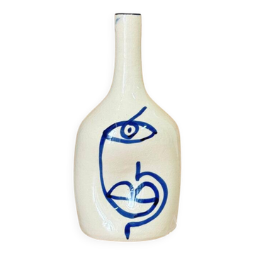 Vase bouteille en céramique