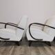 Set de 3 fauteuils par Jindrich Halabala, 1940s
