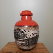 German vase Scheurich fat lava and ceramics