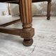 Solid walnut farmhouse castle table 1900 XXL