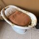 Vintage molded plastic cradle 70'