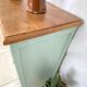 Green Parisian buffet mint