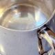 Tankard en argent anglais vintage