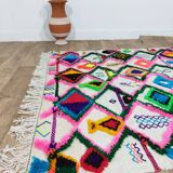 Handmade Moroccan Berber rug 253 X 144 CM