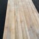 Renovated extendable farmhouse dining table in solid oak, 1950, 200cm.
