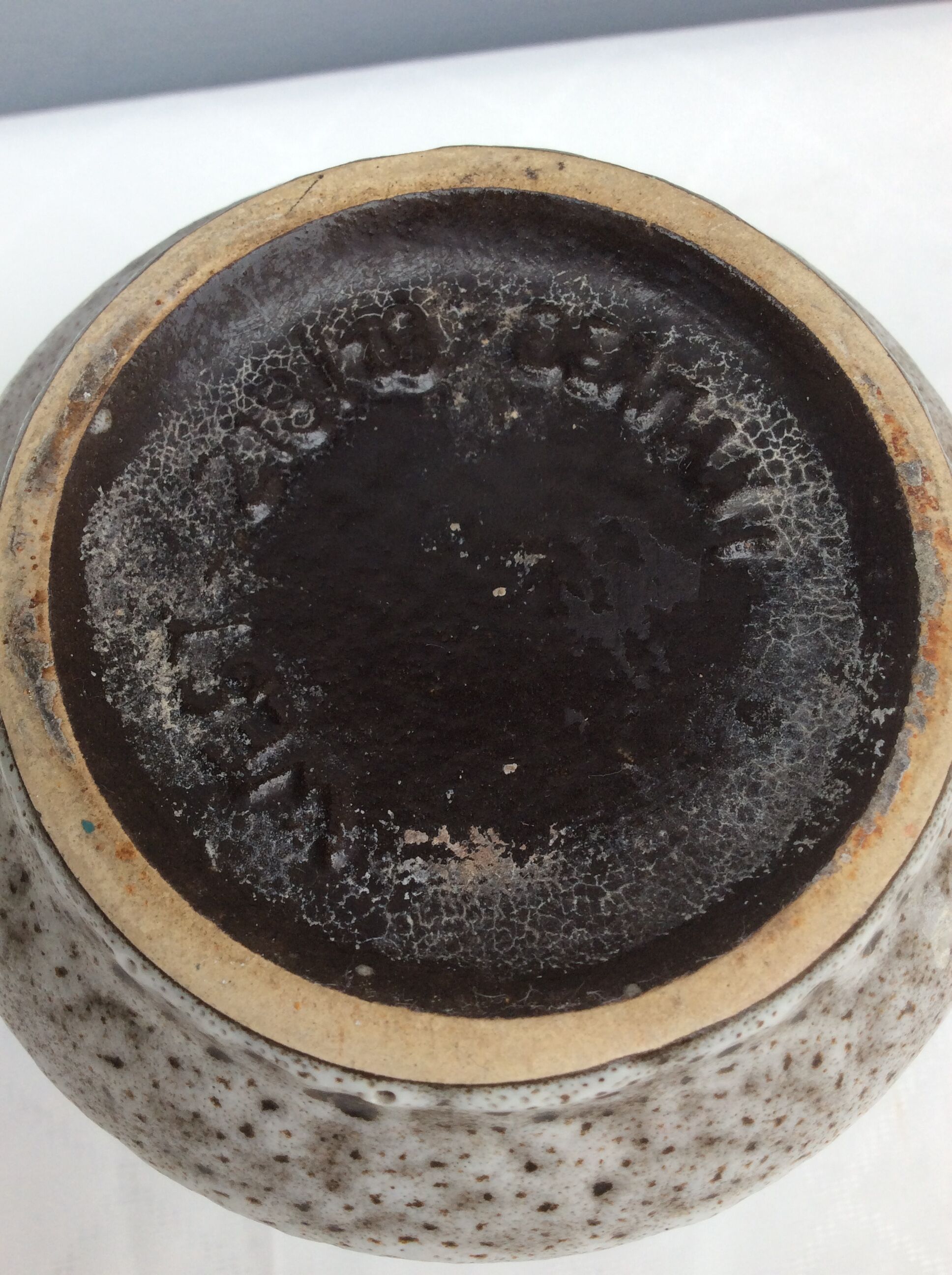 West Germany ceramic pitcher, 1960s