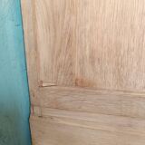 Raw oak cabinet