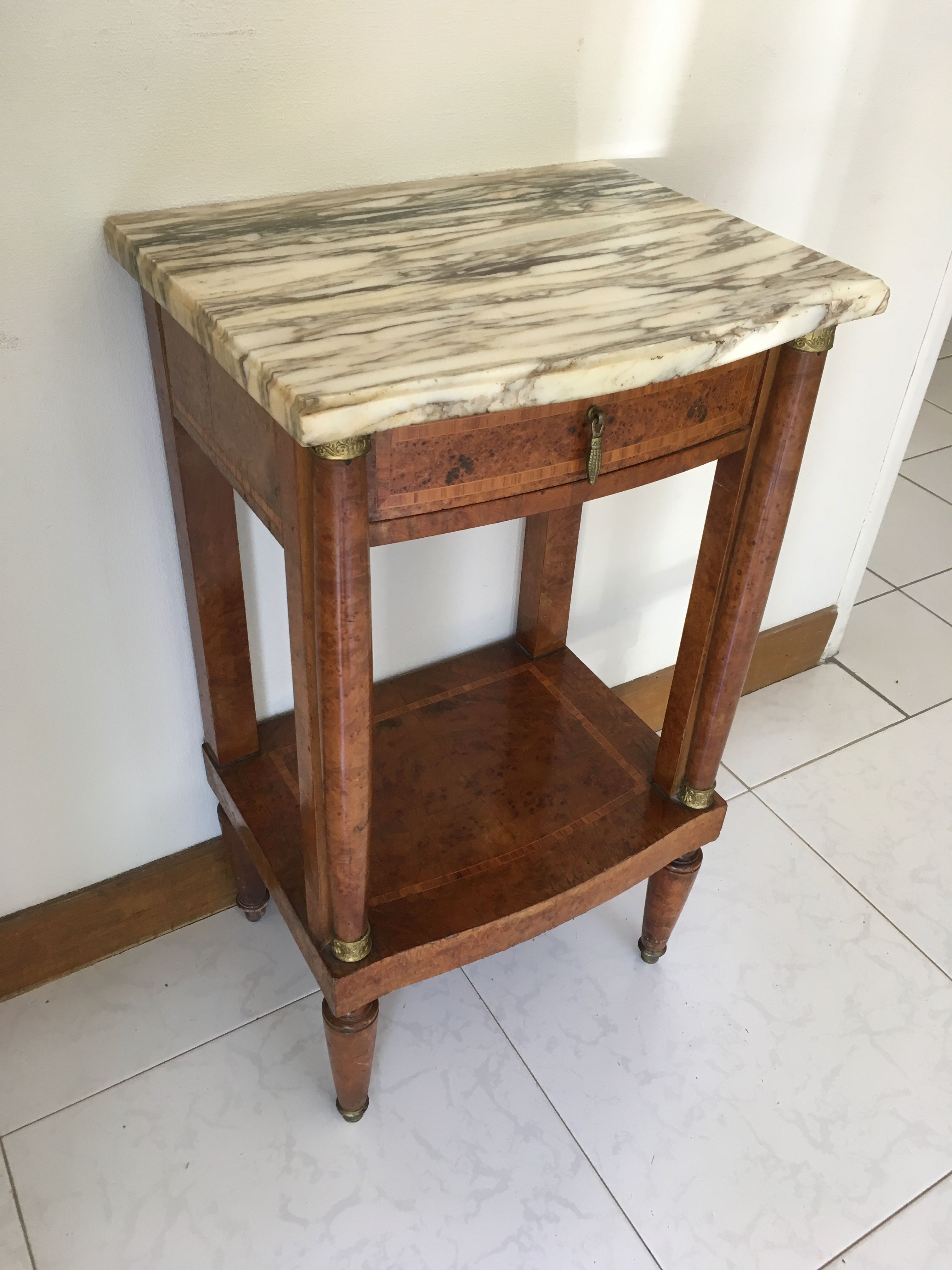 Console or bedside art nouveau